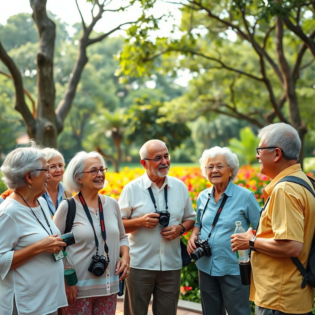 Guided tours for older adults